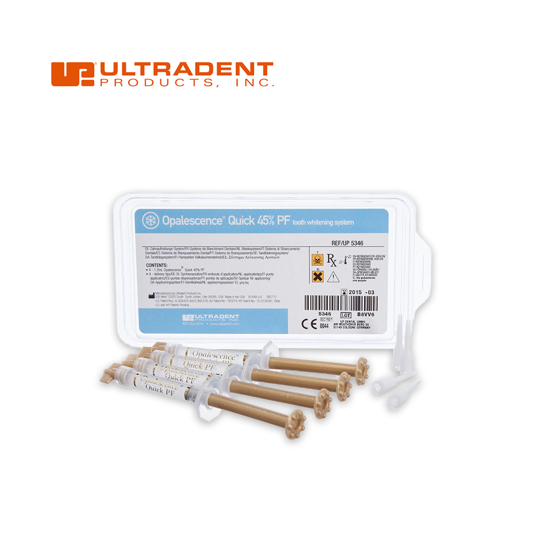 הלבנת שיניים-מרפאה 1.2מ"ל (4) UltraDent Opalescen Quick PF