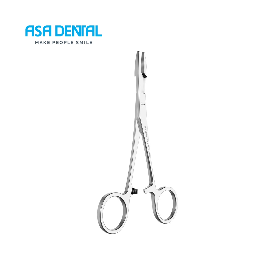 מחזיק מחט מספריים 14ס"מ Asa Dental Olsen-Hegar 0400-14