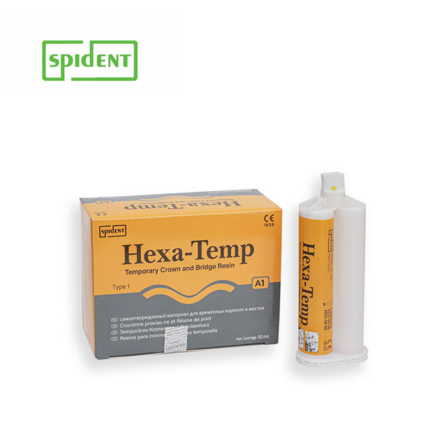 כתרים זמניים-קרט' 50מ"ל Spident Hexa-Temp A1