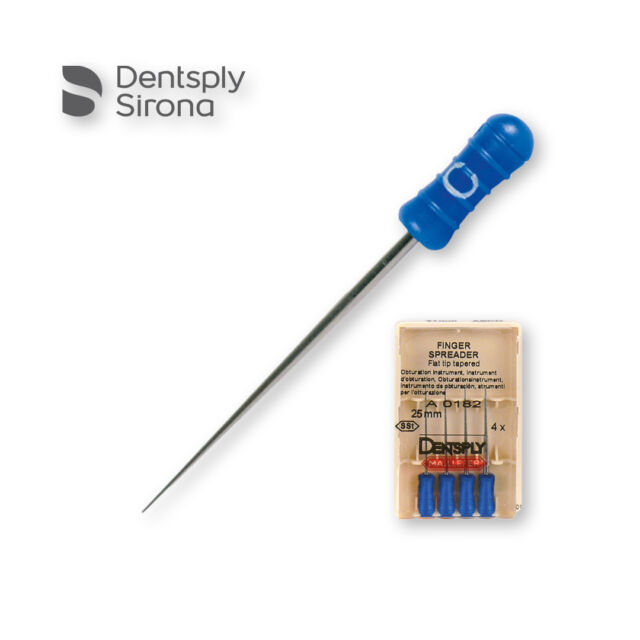 פינגר ספרדר (4) C25 כחול Dentsply Maillefer