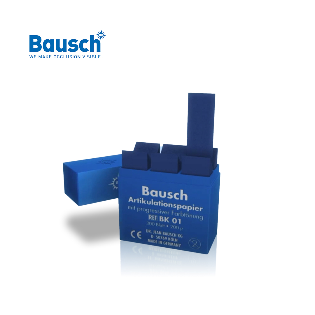 נייר ארטיקולציה-ישר 200מיקרון (300) Bausch