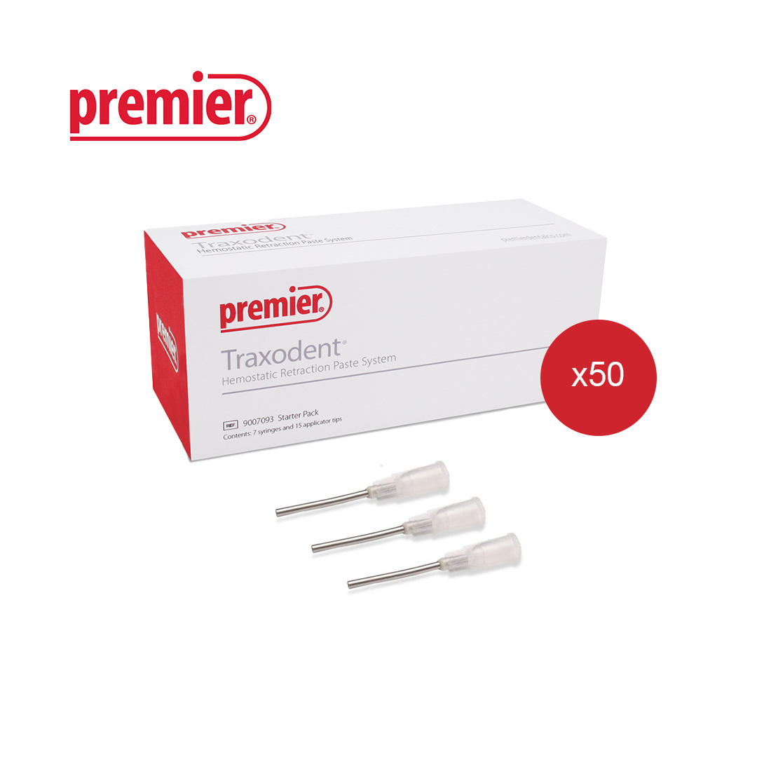 משחת רטרקציה-טיפים (50) Premier Traxodent