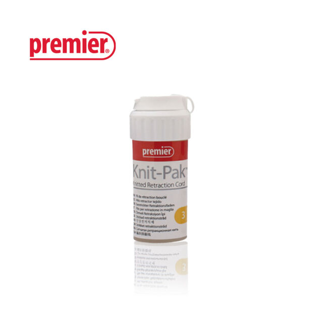 חוט רטרקציה מס' 3 צהוב Premier Knit-Pak
