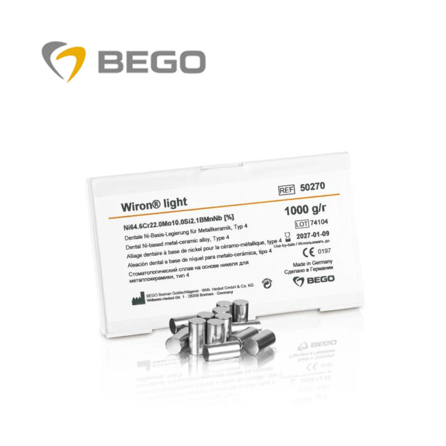 מתכת לא אצילה 1ק"ג Bego Wiron Light