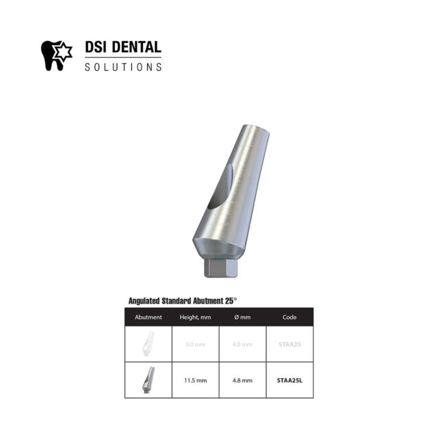 מבנה זויתי ארוך 3.75/25° DSI