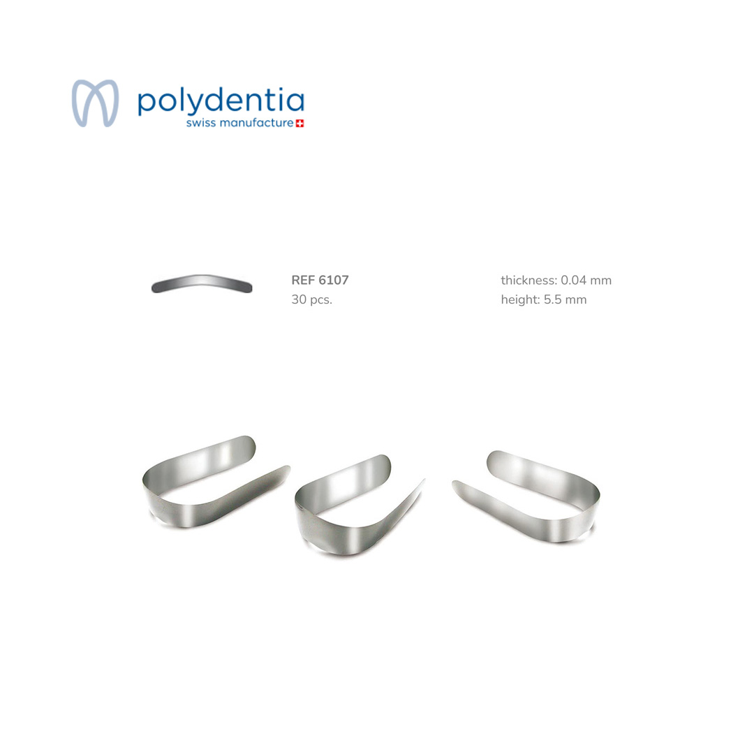 מטריצה 5.5מ"מ 0.04מ"מ (30) 6107 Polydentia Contoured