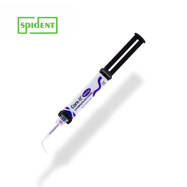 קומפוזיט למבנים-מזרק 10גר' (2) Spident Core-it White