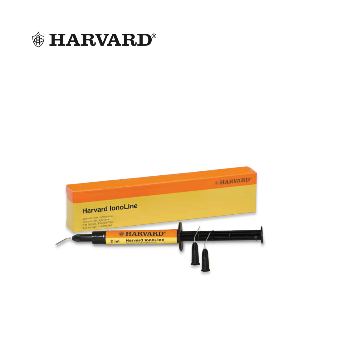 גלאס יונומר מצע-מזרק 2מ"ל Harvard IonoLine