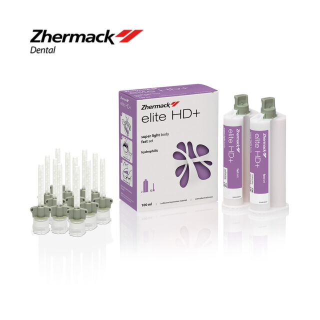 ווש סגלגל-קרט' 50מ"ל (2) +Zhermack elite HD