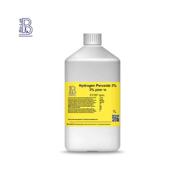 מי חמצן 3% 1ליטר Bio-Lab