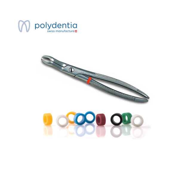 גומיות סימון לכלים-אדום (25) polydentia Maxi 5364