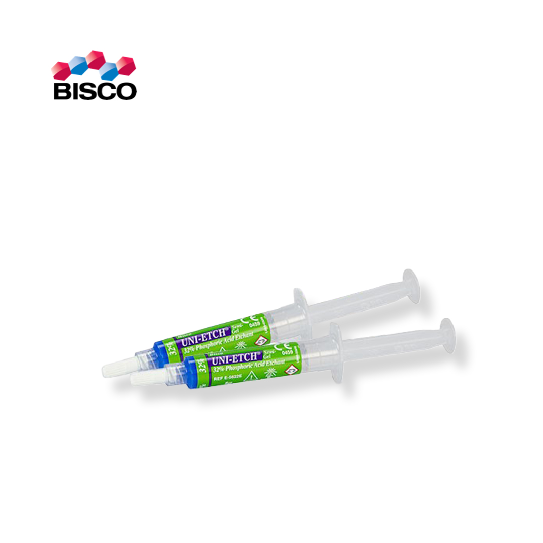 אצ'ינג-מזרק כחול 5גר' (4) 32% Bisco Uni-Etch Bac