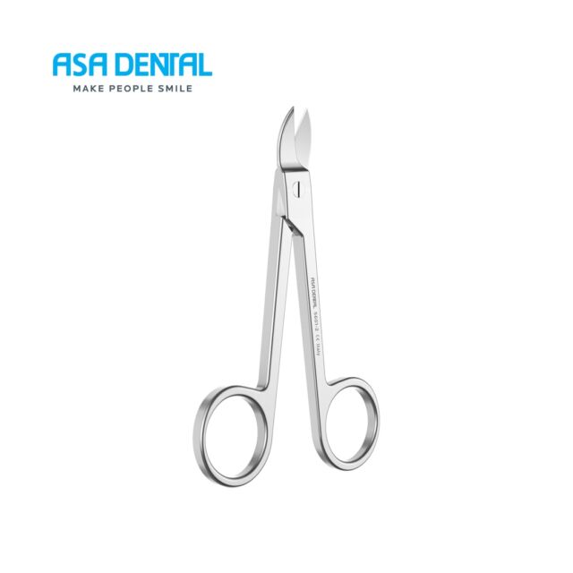 מספריים לחיתוך מתכת מעוגלות Asa Dental 5601-2