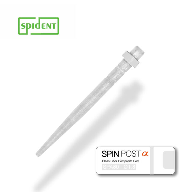 פייבר פוסט-לבן 1.8 (10) Spident Spin Post