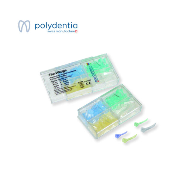 טריזי פלסטיק-מעורב (100) polydentia the wedge 7001