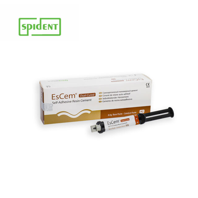 רזין צמנט-מזרק 8גר' Spident EsCem A2